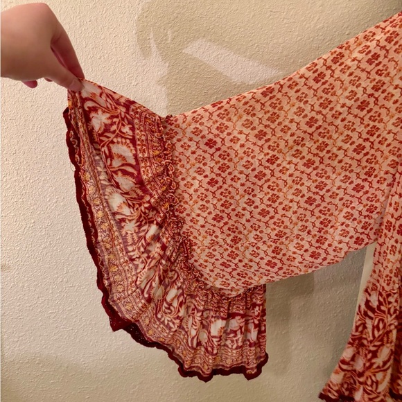 Free People Lola Kimono - Boho, Coastal, Layers, Phoebe, Cottagecore, Trendy - Picture 6 of 8